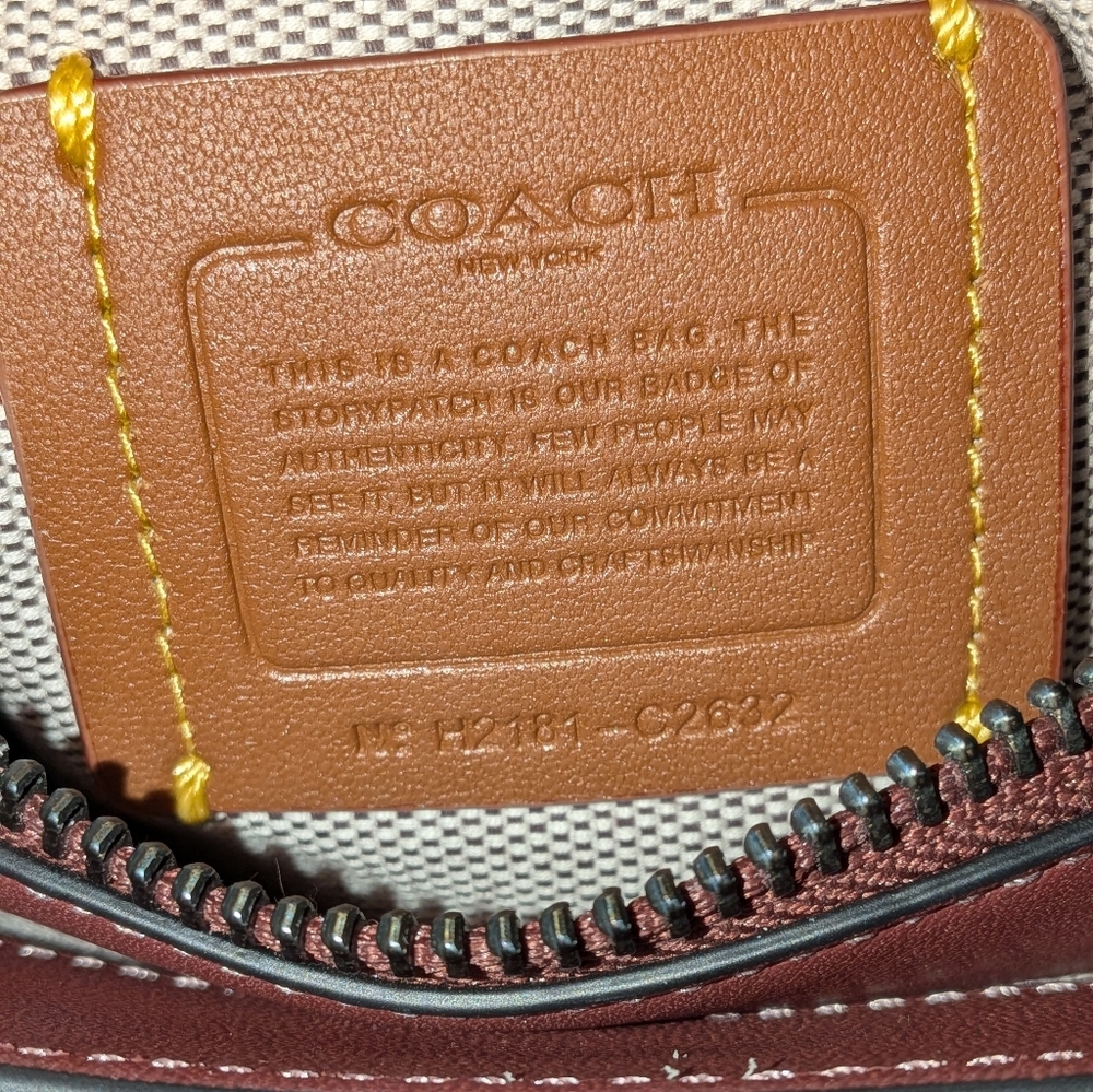 Coach Tate 18 Crossbody Colorblock - Picture 5 of 7